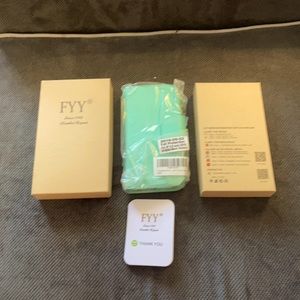 Tiffany blue Phone case with wallet